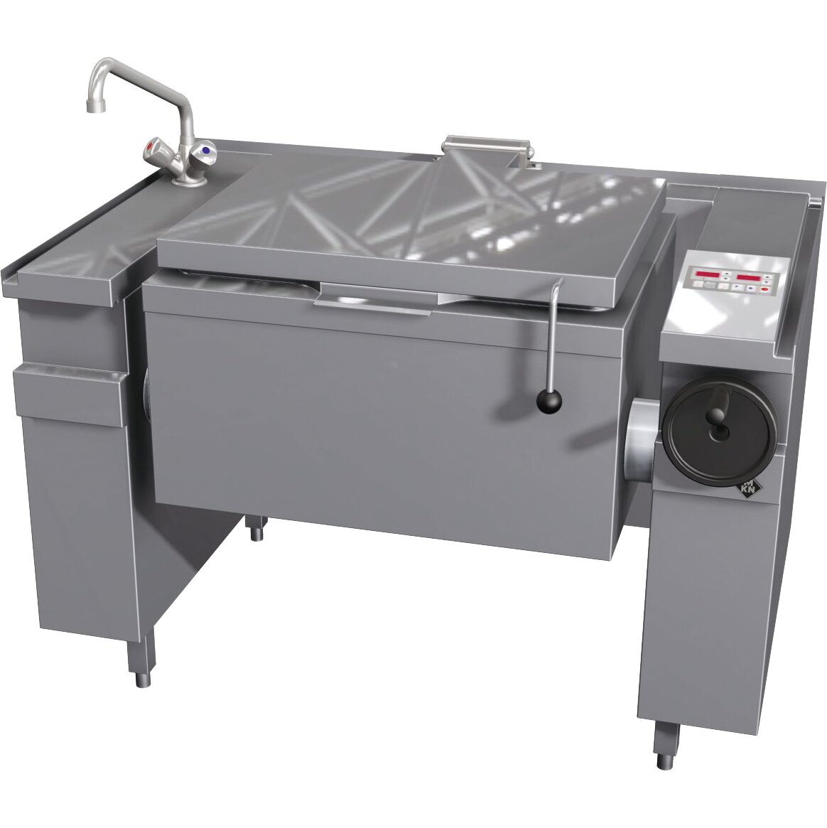 Elektro-Kipp-Braisière Magnum 96,00 l Handkippung GN 3/1 / 300 mm tief