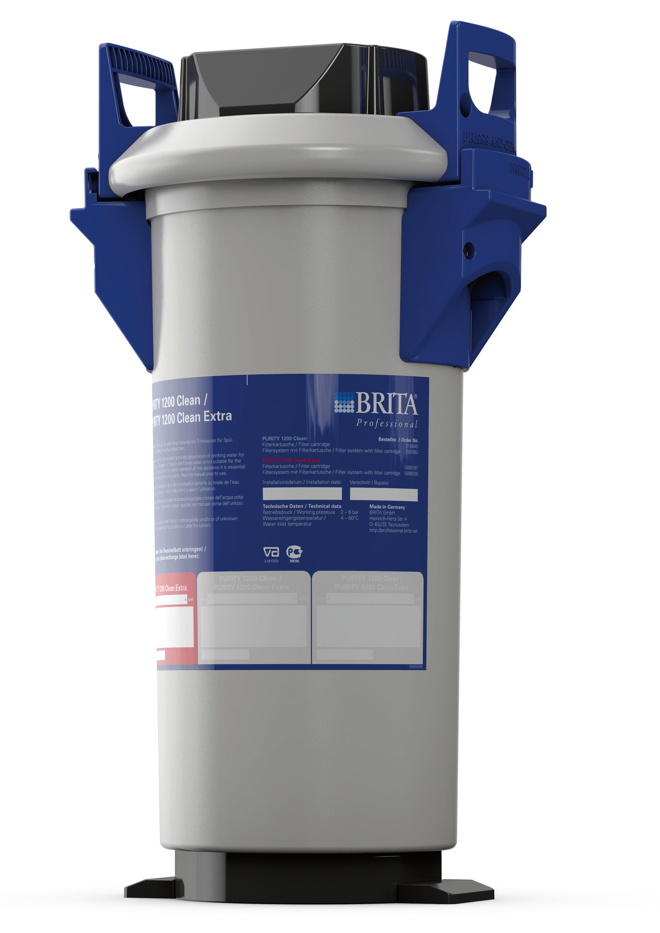 Komplettsystem Purity 1200 Clean Extra / Vollentsalzung