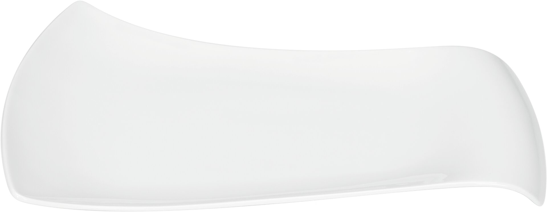 Platte asymmetrisch / Teller Schwung 327 x 234 mm Canvas