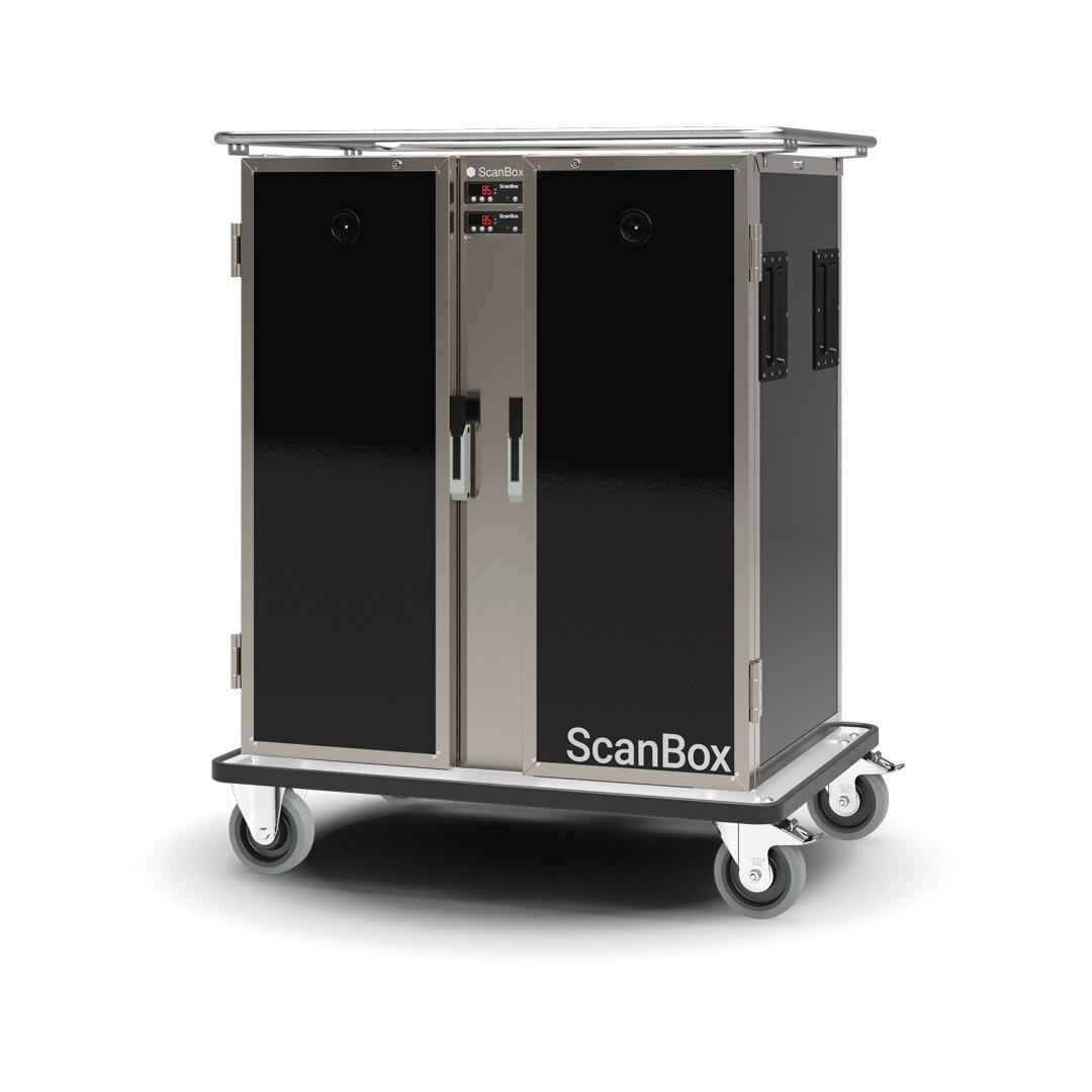 Speisentransportwagen 2 x 12 Einschübe GN 1/1-65 Umluftheizung