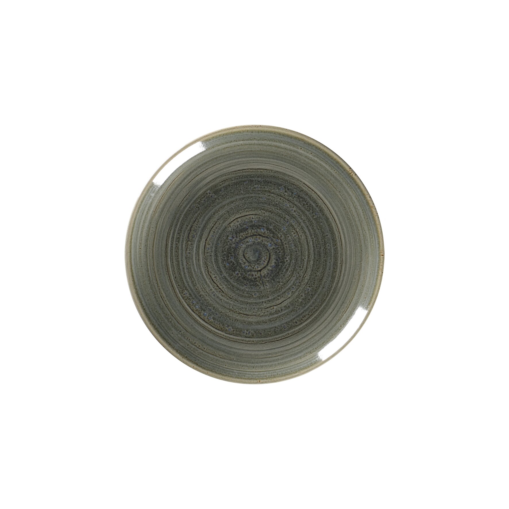 Teller flach coup 209 mm peridot green Spot Peridot Green