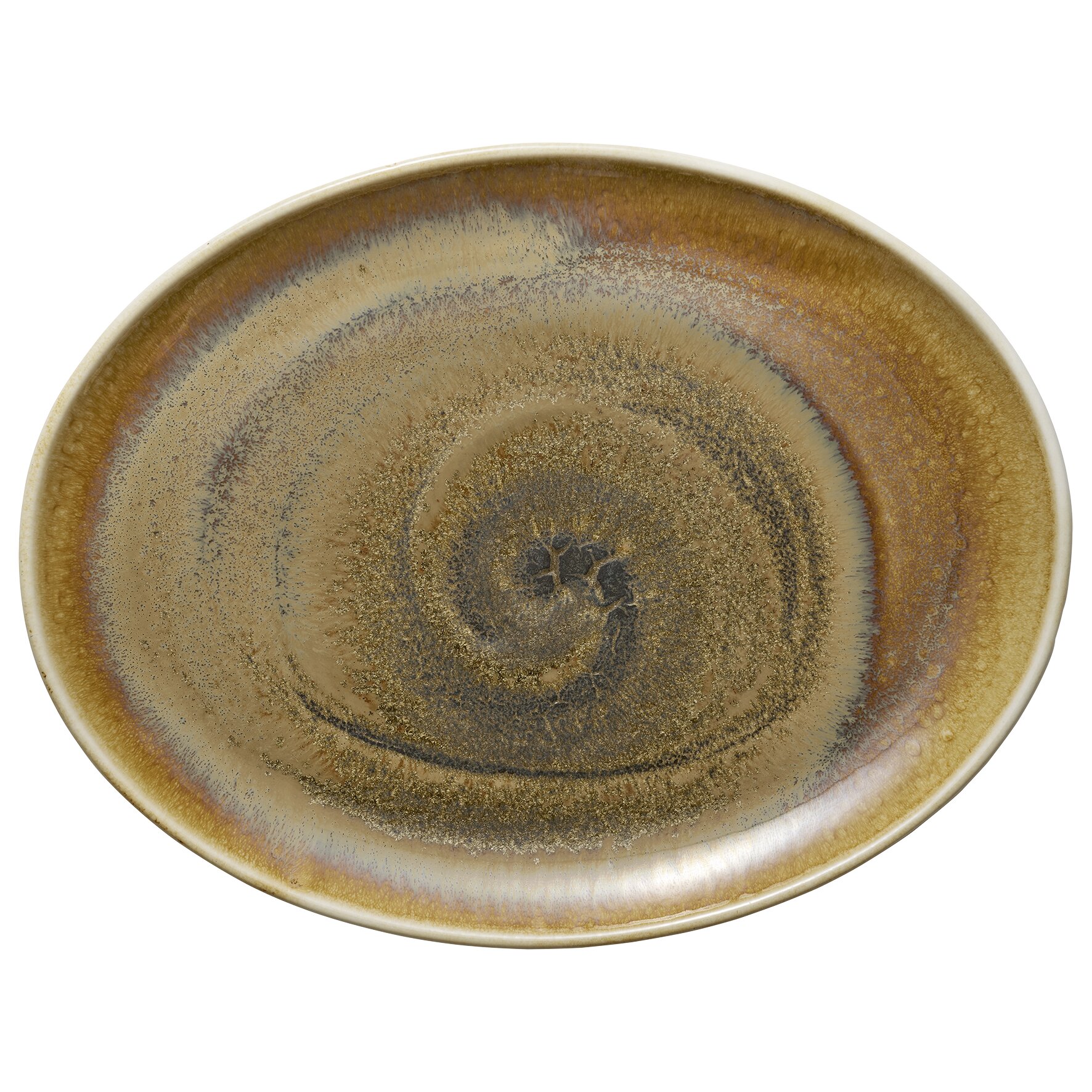 Coupplatte oval 308 x 239 mm Cumin Perfect Match