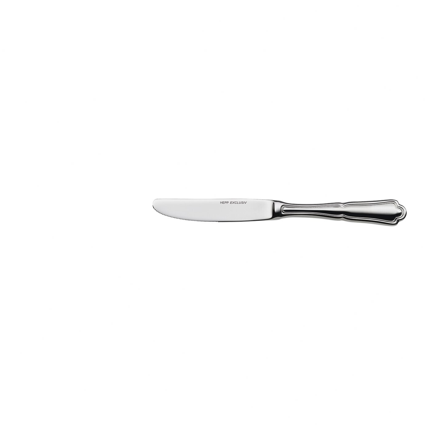 Obstmesser 170 mm rostfrei + versilbert Chippendale