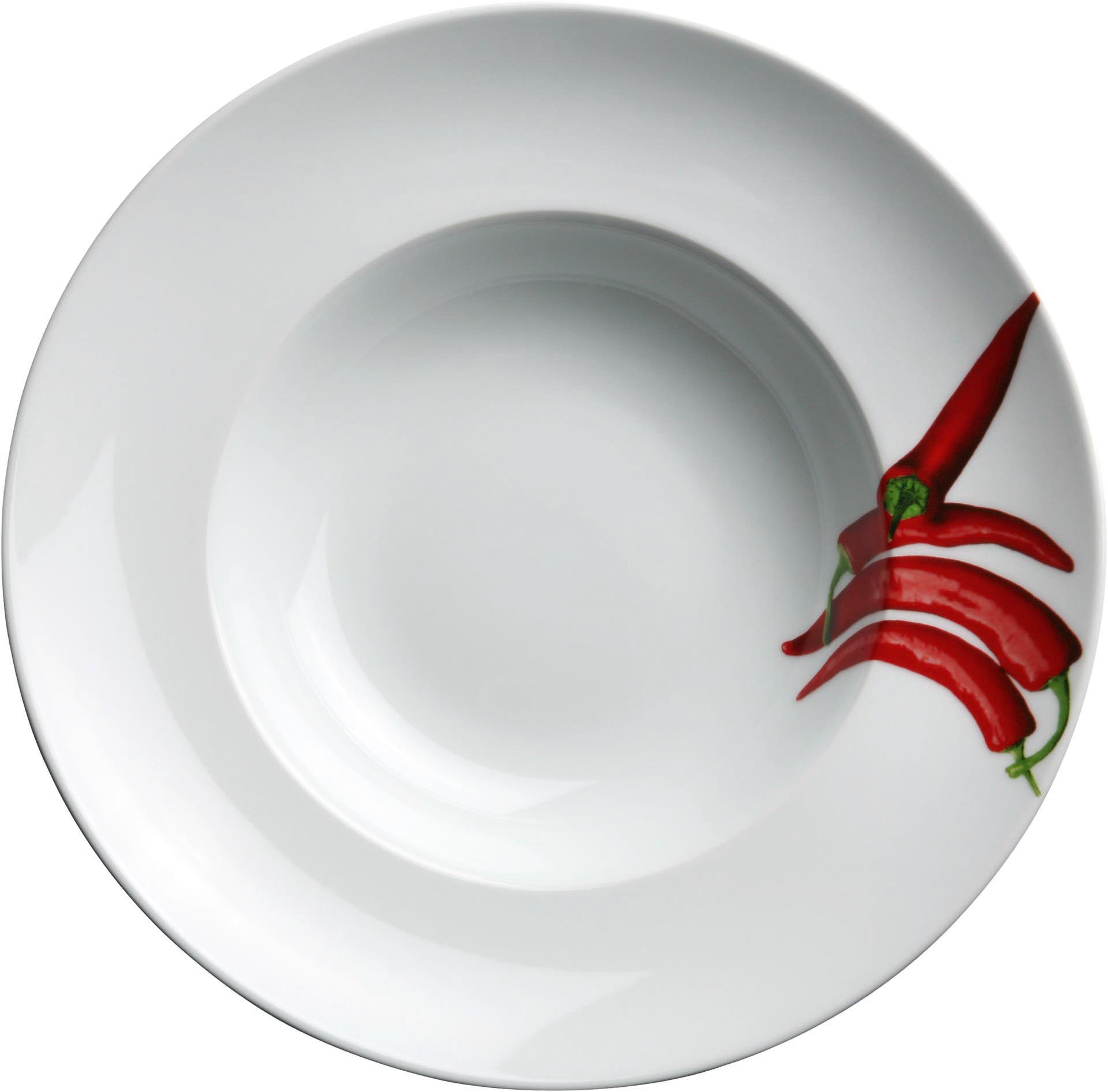 Pastateller "Peperoni" 300 cm rund
