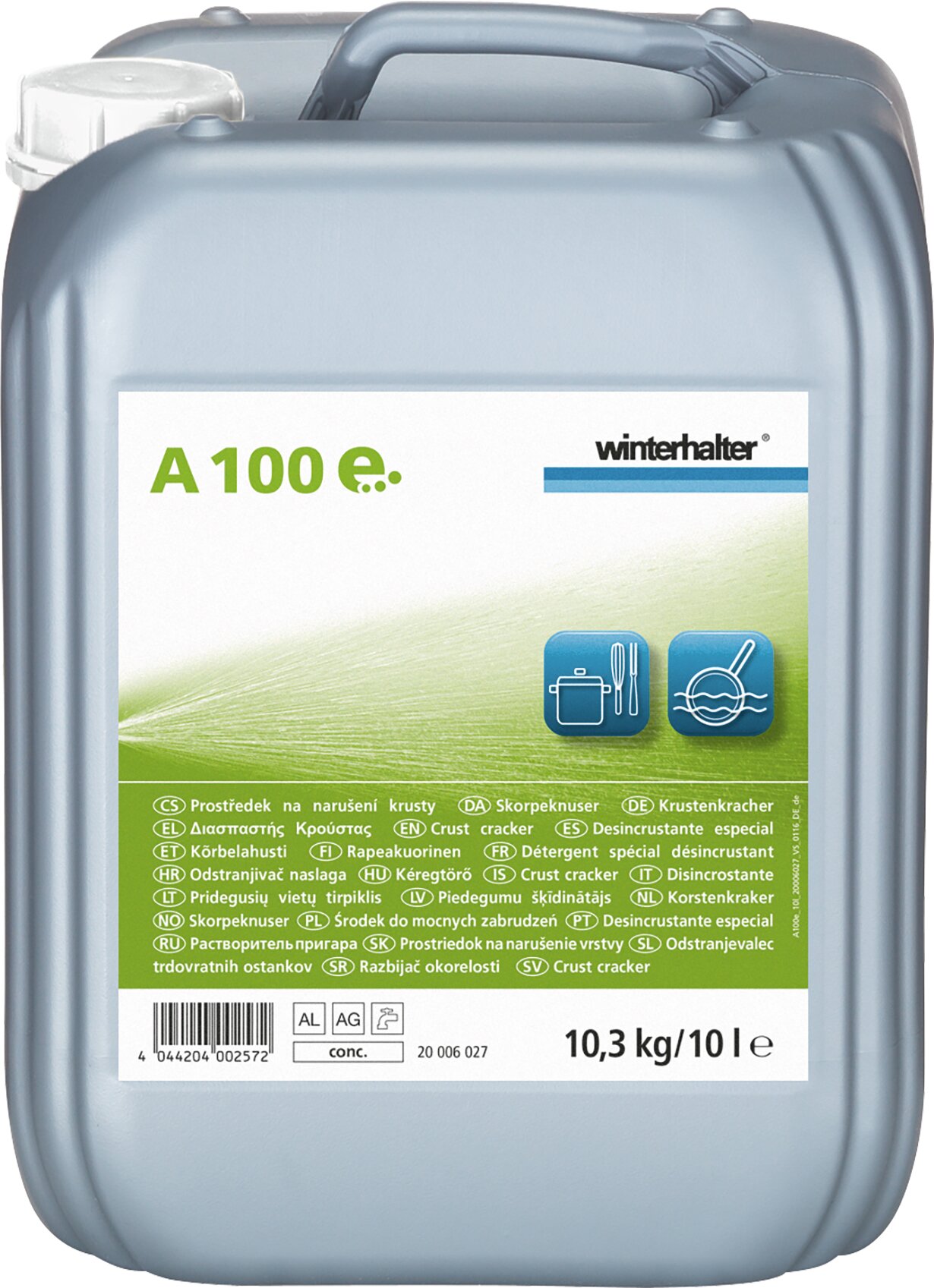 Krustenkracher A 100 e / 10,00 l Kanister