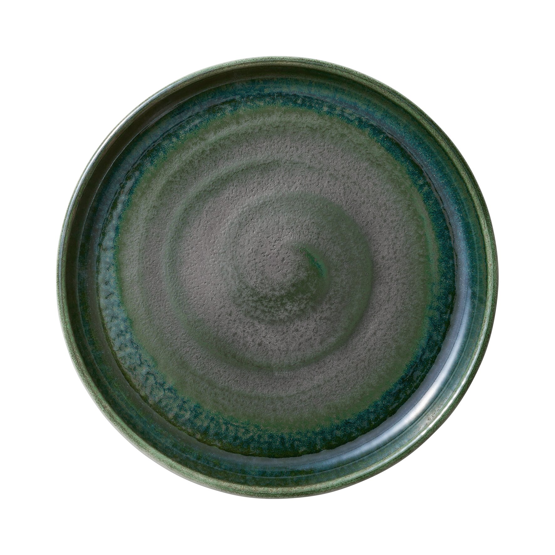 Teller flach rund mit Fahne 214 mm / 0,40 l Avocado Perfect Match