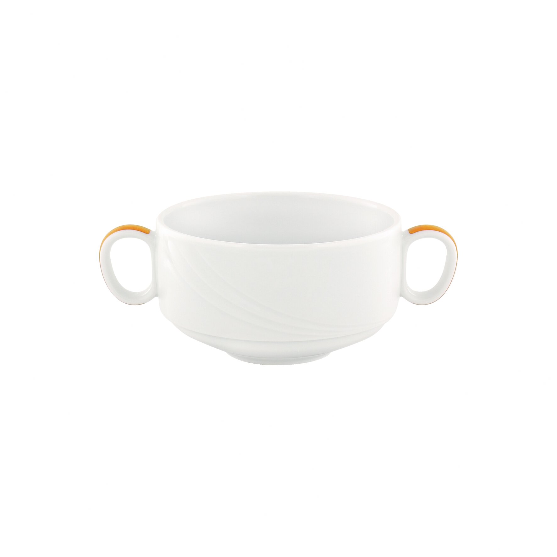 Spezialsuppentasse stapelbar 118 mm / 0,48 l orange Donna Senior