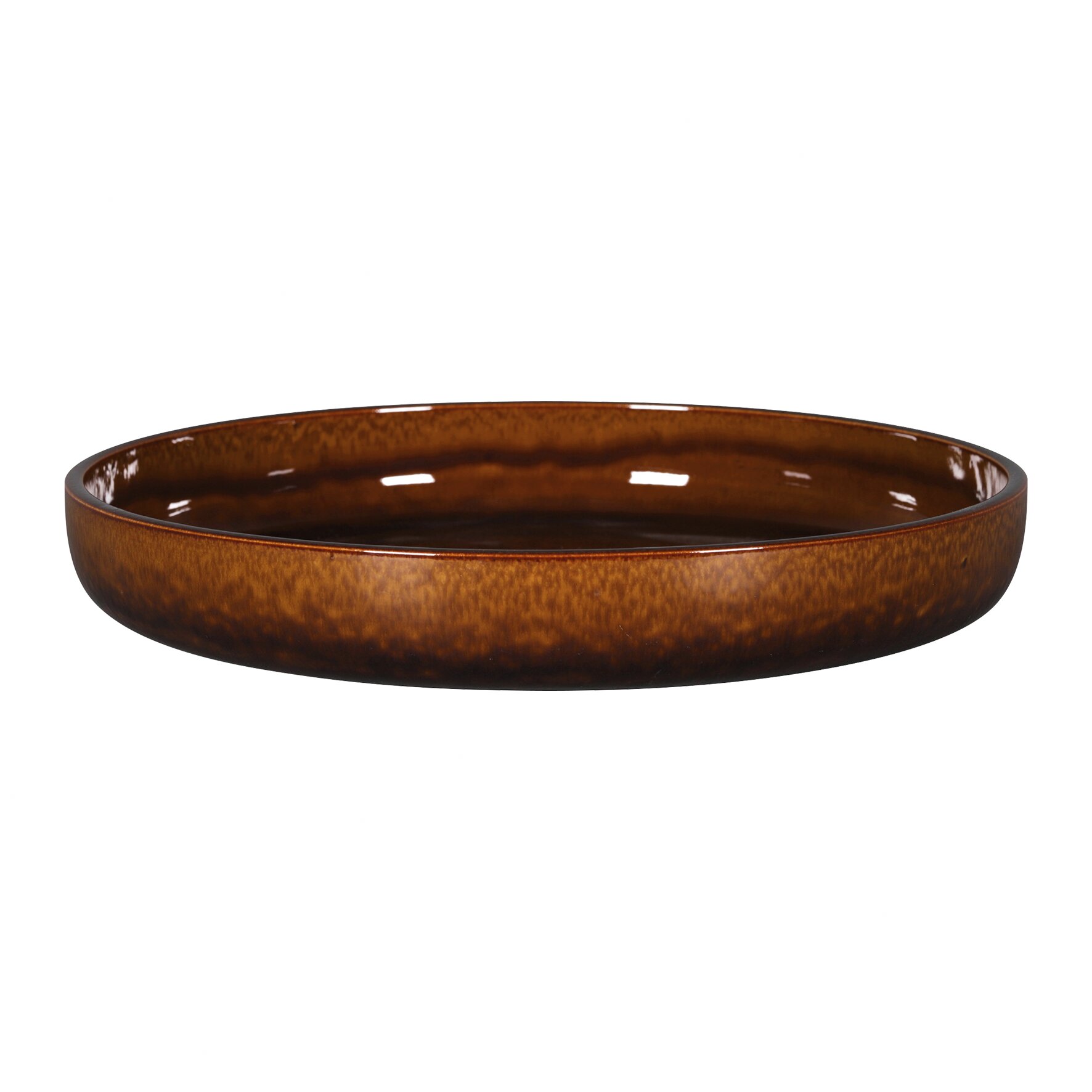 Teller tief rund 297 mm / 2,30 l honey brown Ease Honey Brown