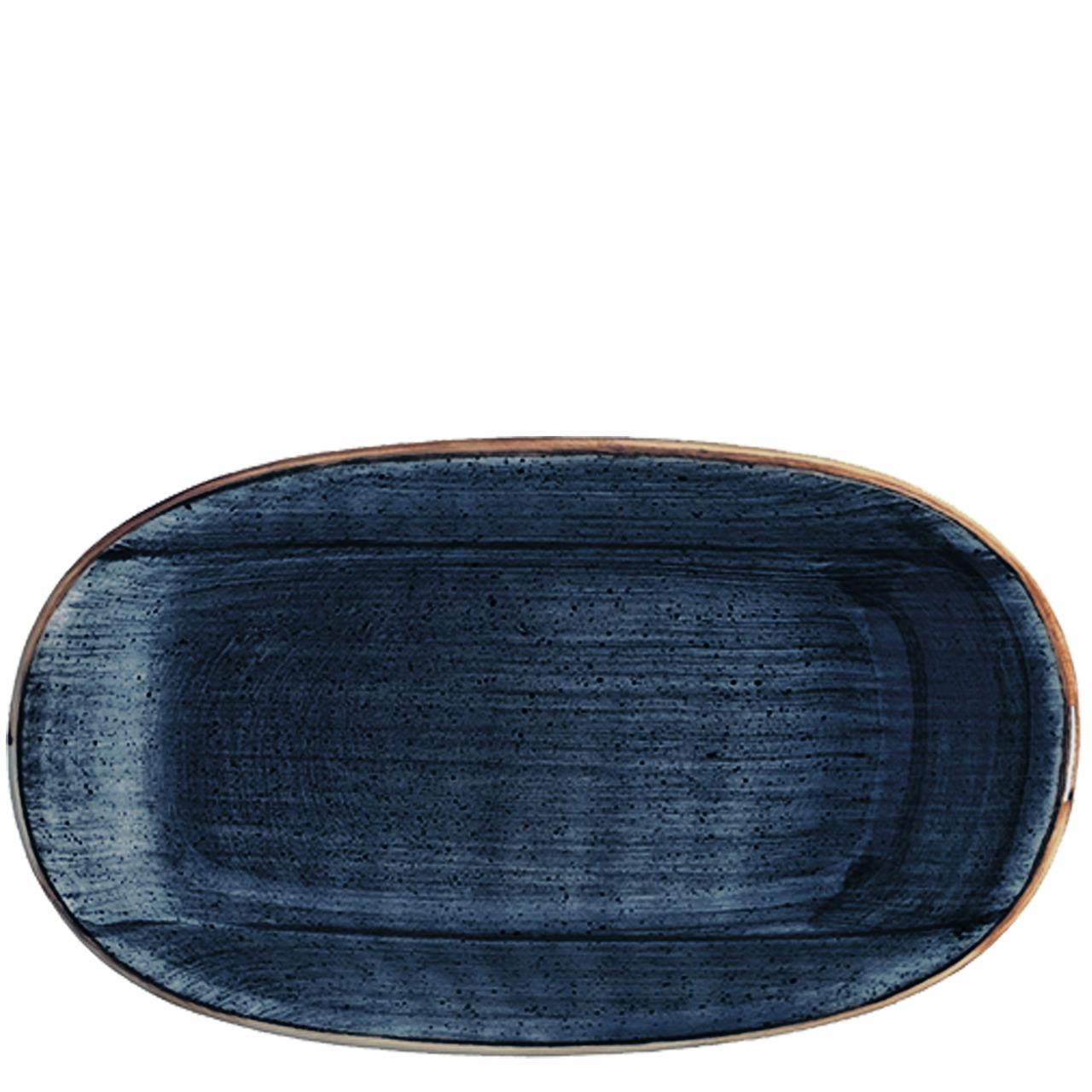 Platte oval Gourmet 335 x 195 mm Aura Dusk