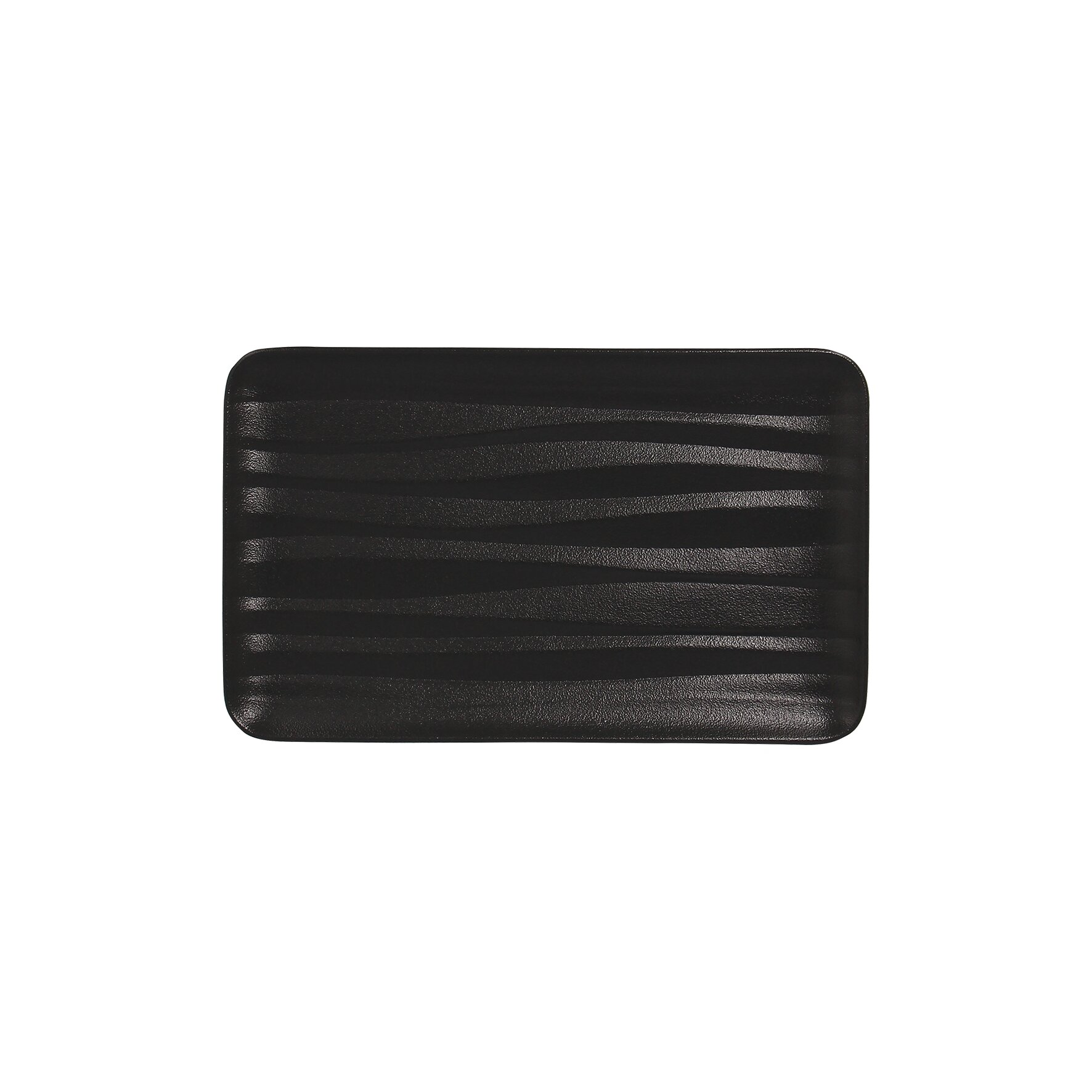 GN-Platte rechteckig mit Relief shared GN 1/4 265 x 162 mm schwarz