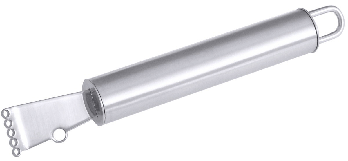 Fadenschneider 155 mm mit seidenmatt poliertem Griff