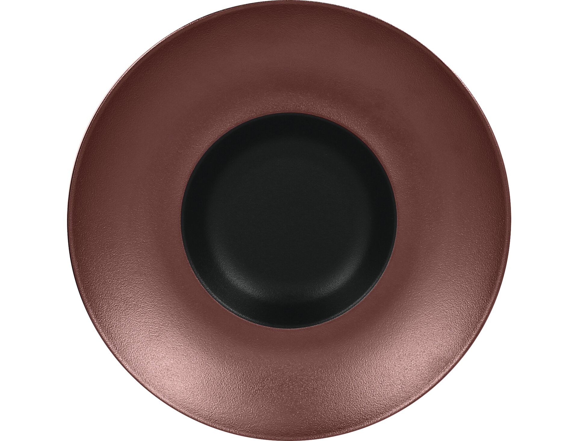 Gourmetteller tief 260 mm black-bronze