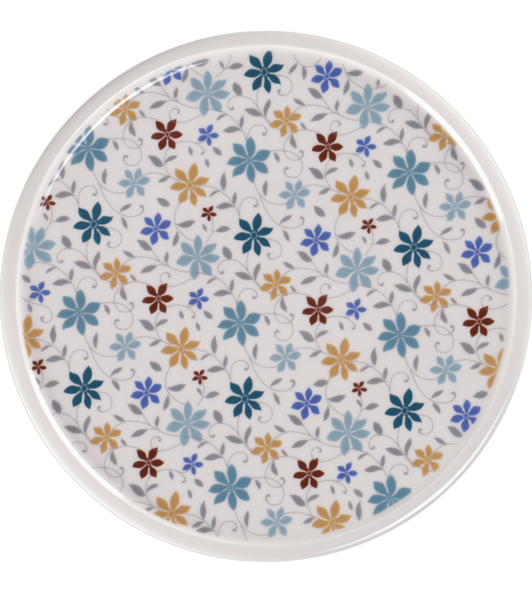Coupteller flach 317 mm weiß mit Dekor Summer Ease Summer