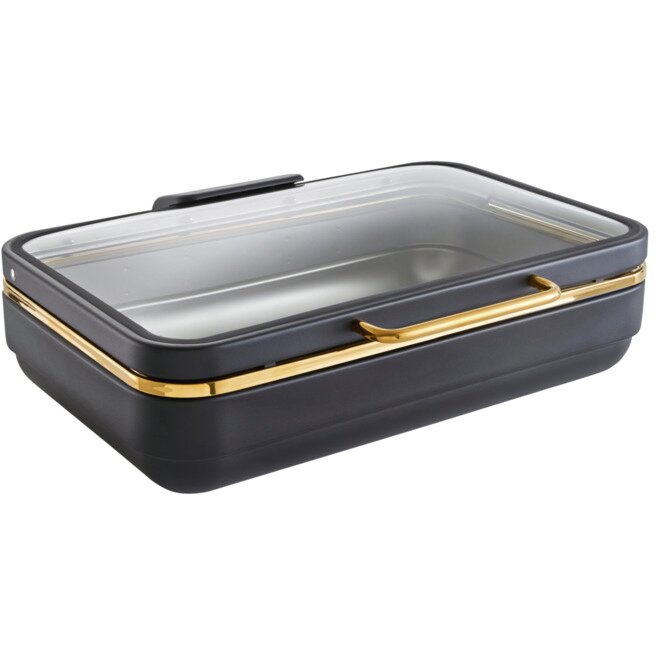 GN-Chafing Dish GN 1/1 Induction Plus / schwarz / gold Excellent