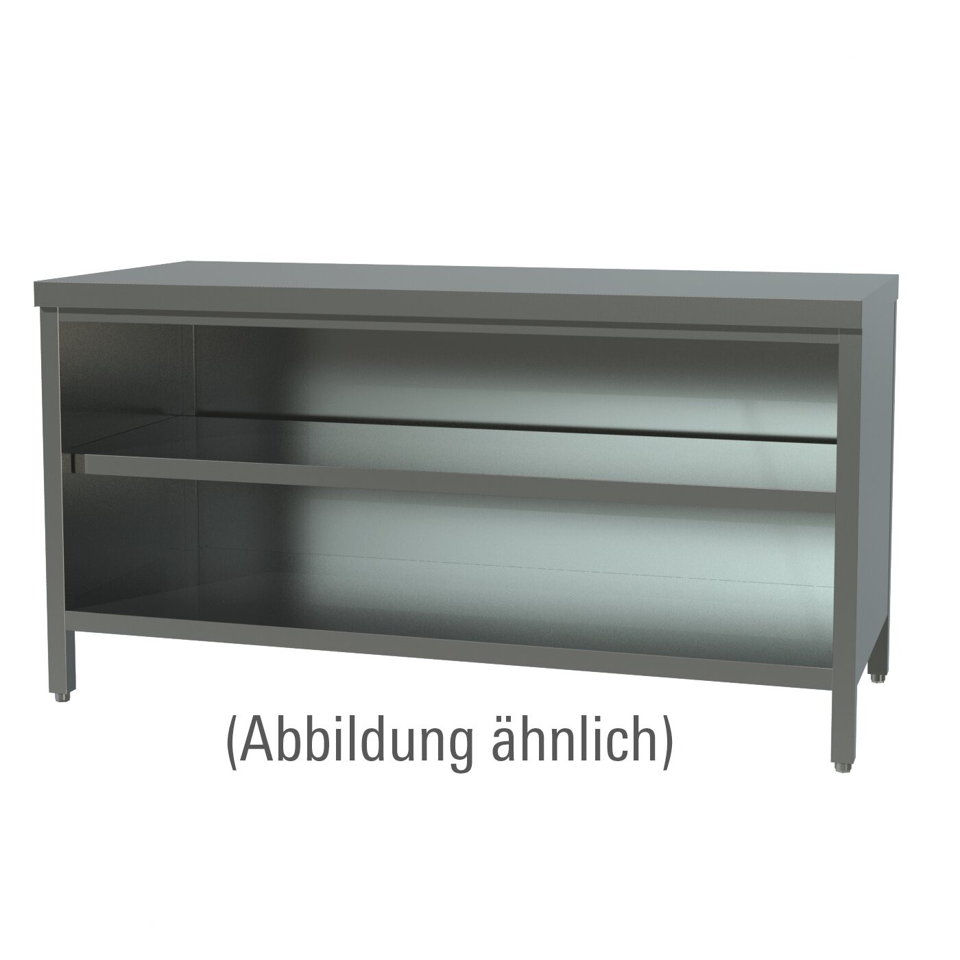 Arbeitsschrank offen ohne Aufkantung 1200 x 700 x 850 mm