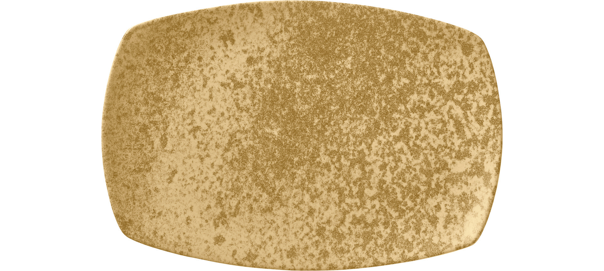 Coupplatte rechteckig  279 x 183 mm dark yellow