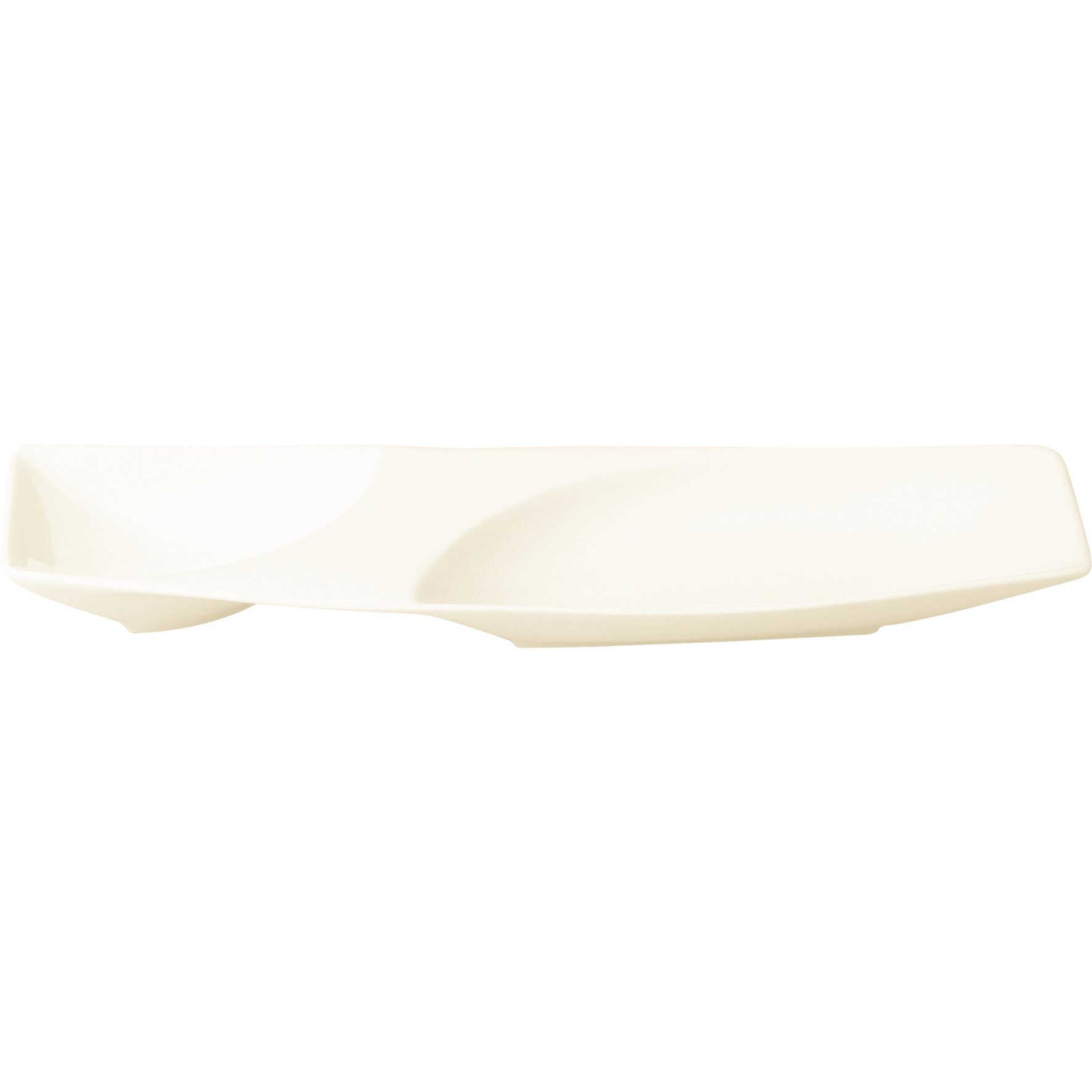 Platte twin 530 x 170 mm creme Mazza