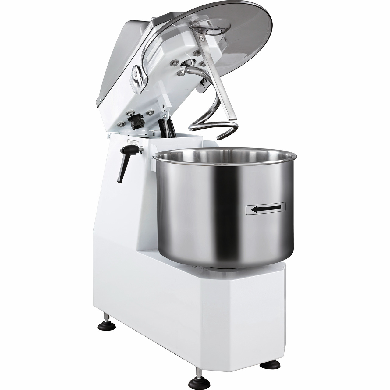 Teigkneter für 25 kg / 32 l mit anhebbarem Kopf 762 x 420 x 864 mm