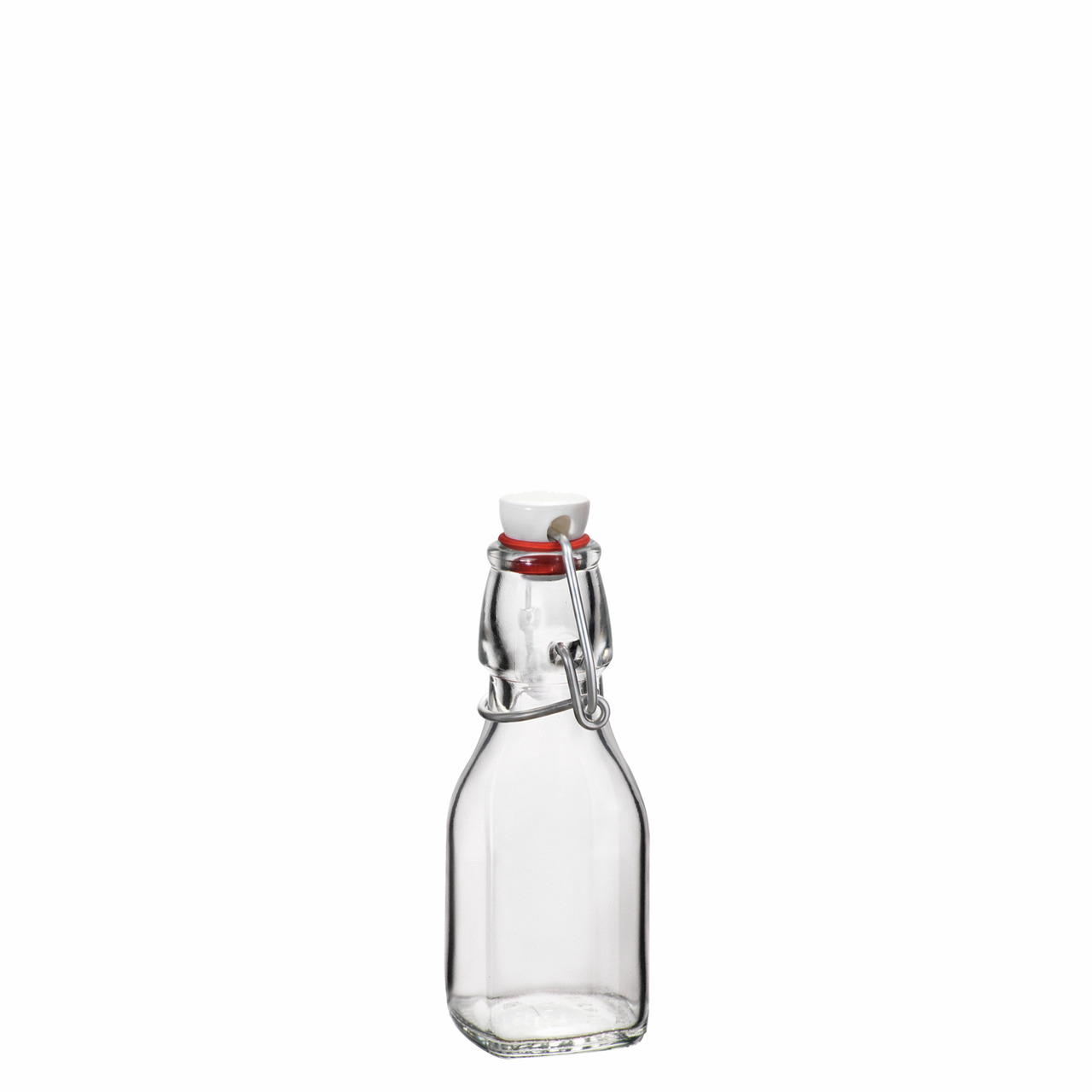 Flasche 62 x 62 x 134 mm / 0,13 l mit Bügelverschluss Swing