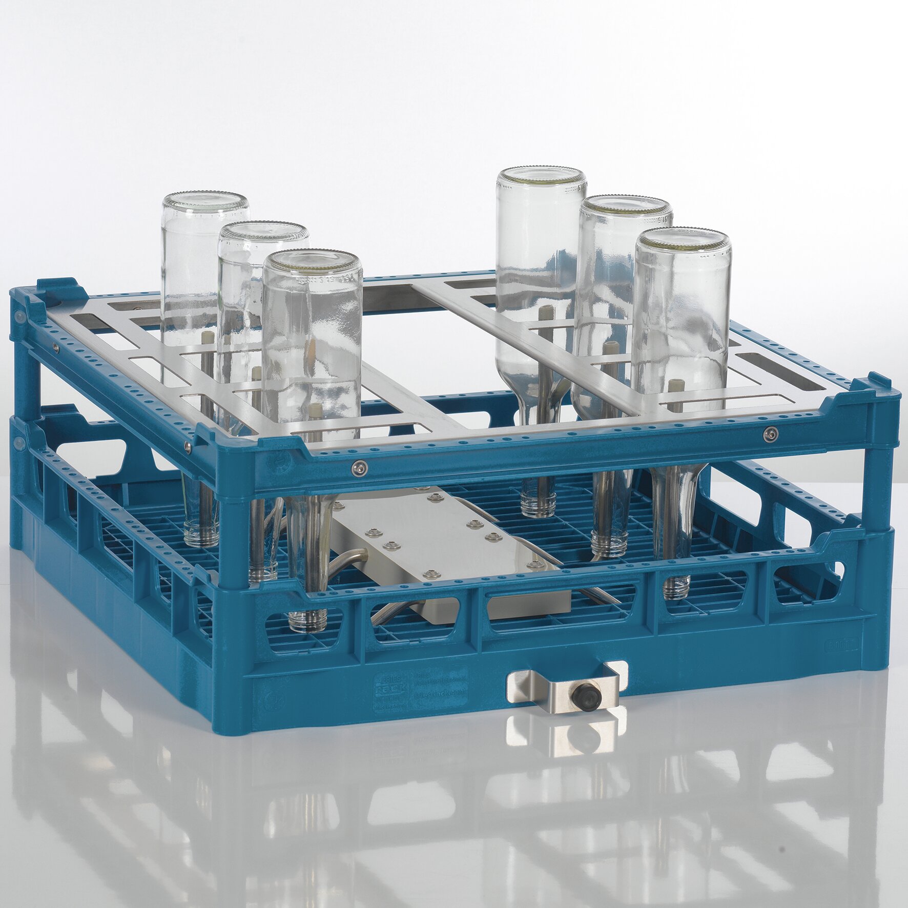 Flaschenkorb Größe L + Korbadapter /  für UC 2018 /Kunststoff /500x500x200 mmm