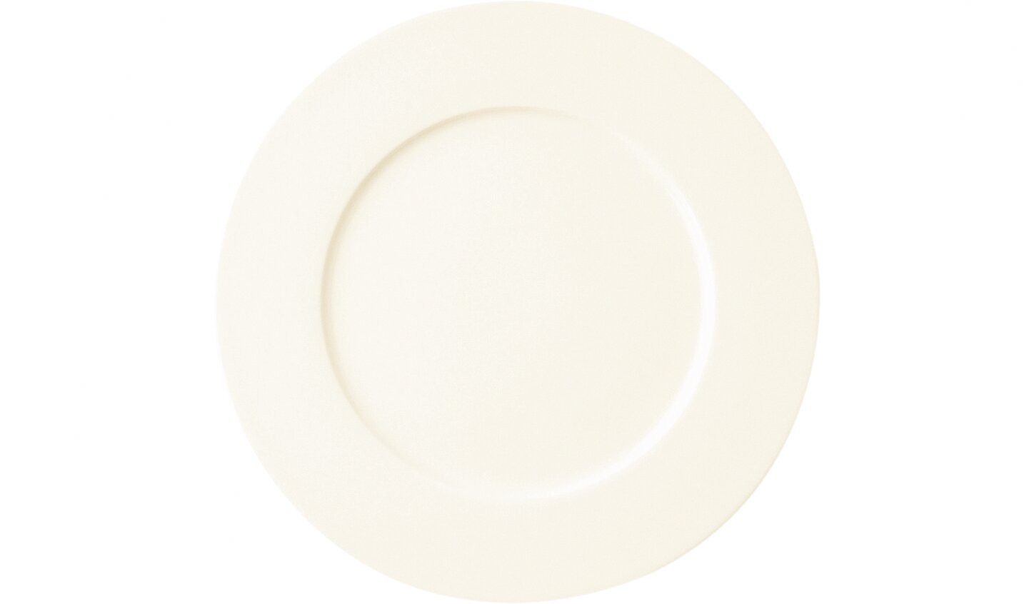 Teller flach 270 mm creme Fine Dine