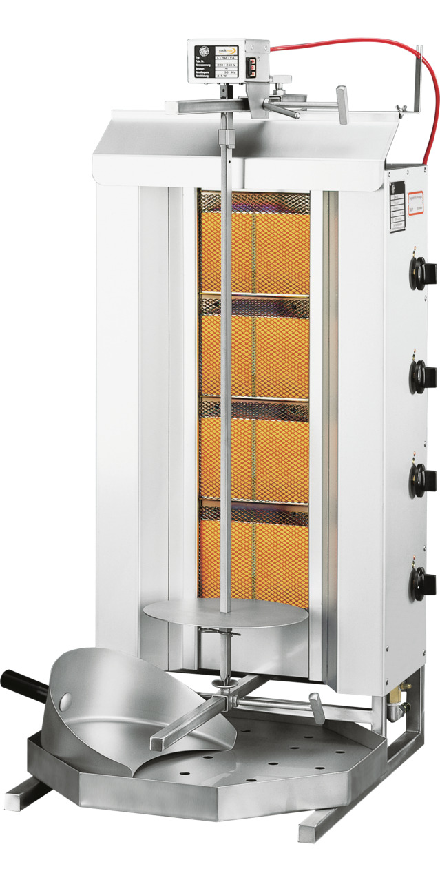 Gas-Gyros/Dönergrill POTIS GD4 550 x 740 x 1120 mm Gas-Gyros/Dönergrill POTIS GD4 550 x 740 x 1120 mm