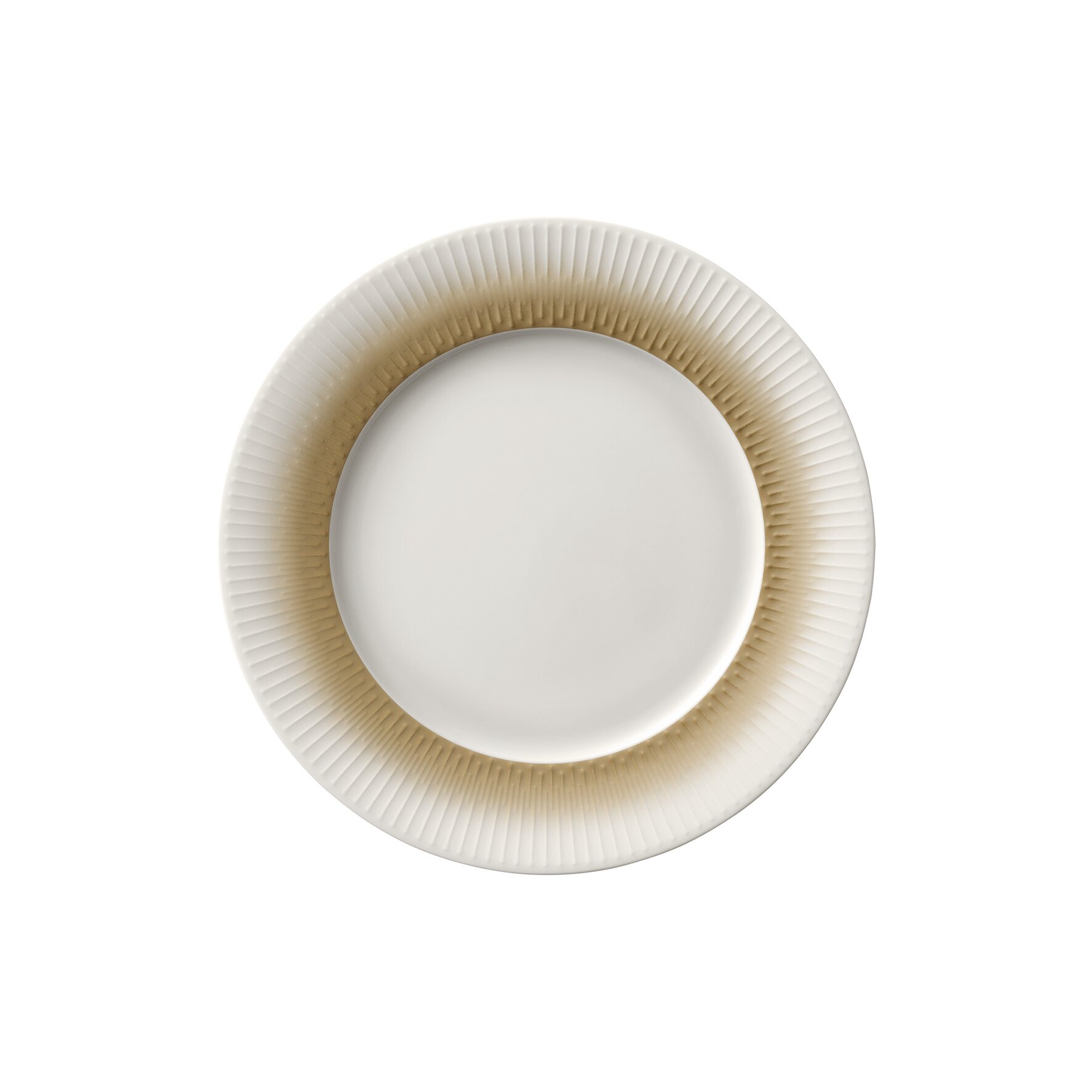 Teller flach mit Fahne 213 mm Relief Fringe