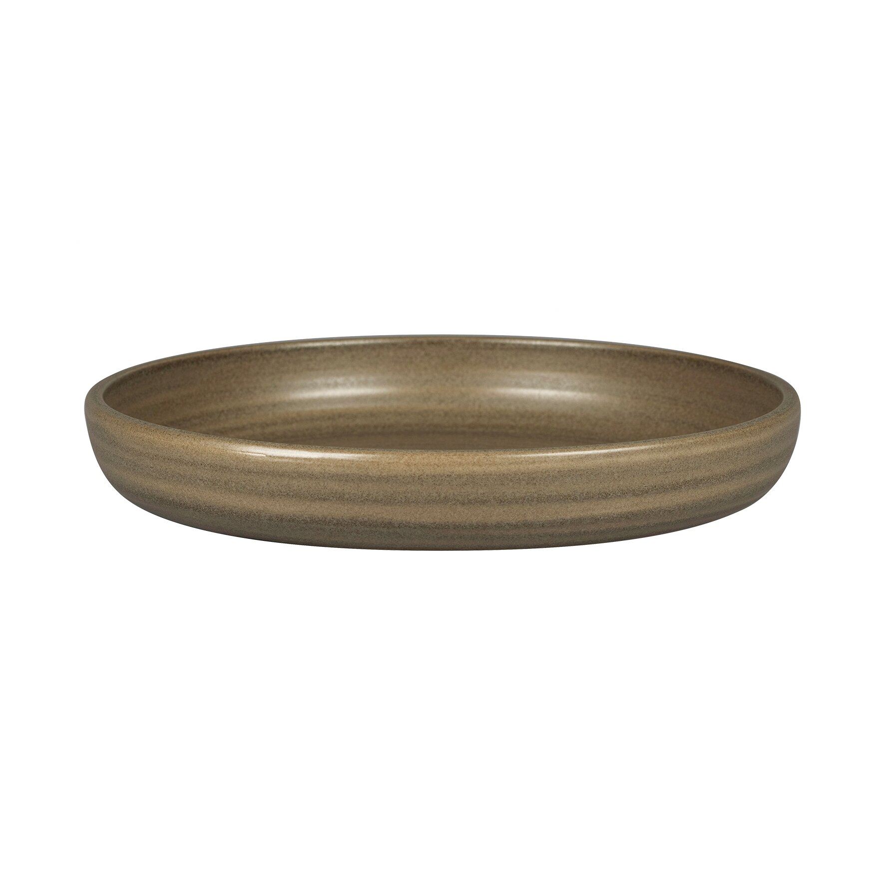 Teller tief rund 258 mm / 1,51 l dark brown Ease Selva