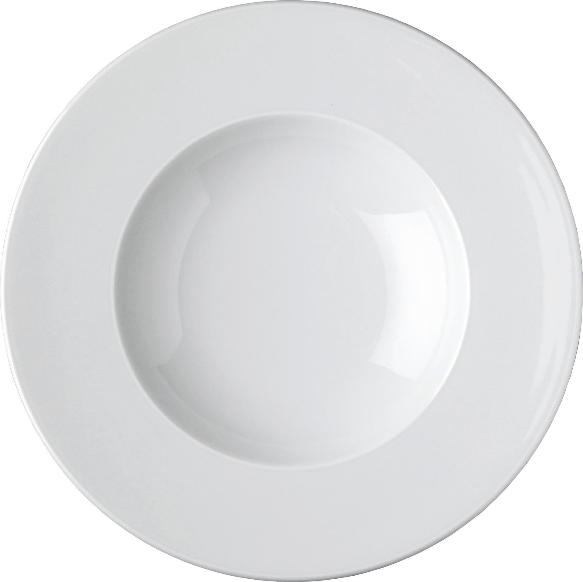 Teller Fahne tief "Rotondo" 21 cm Hotelporzellan