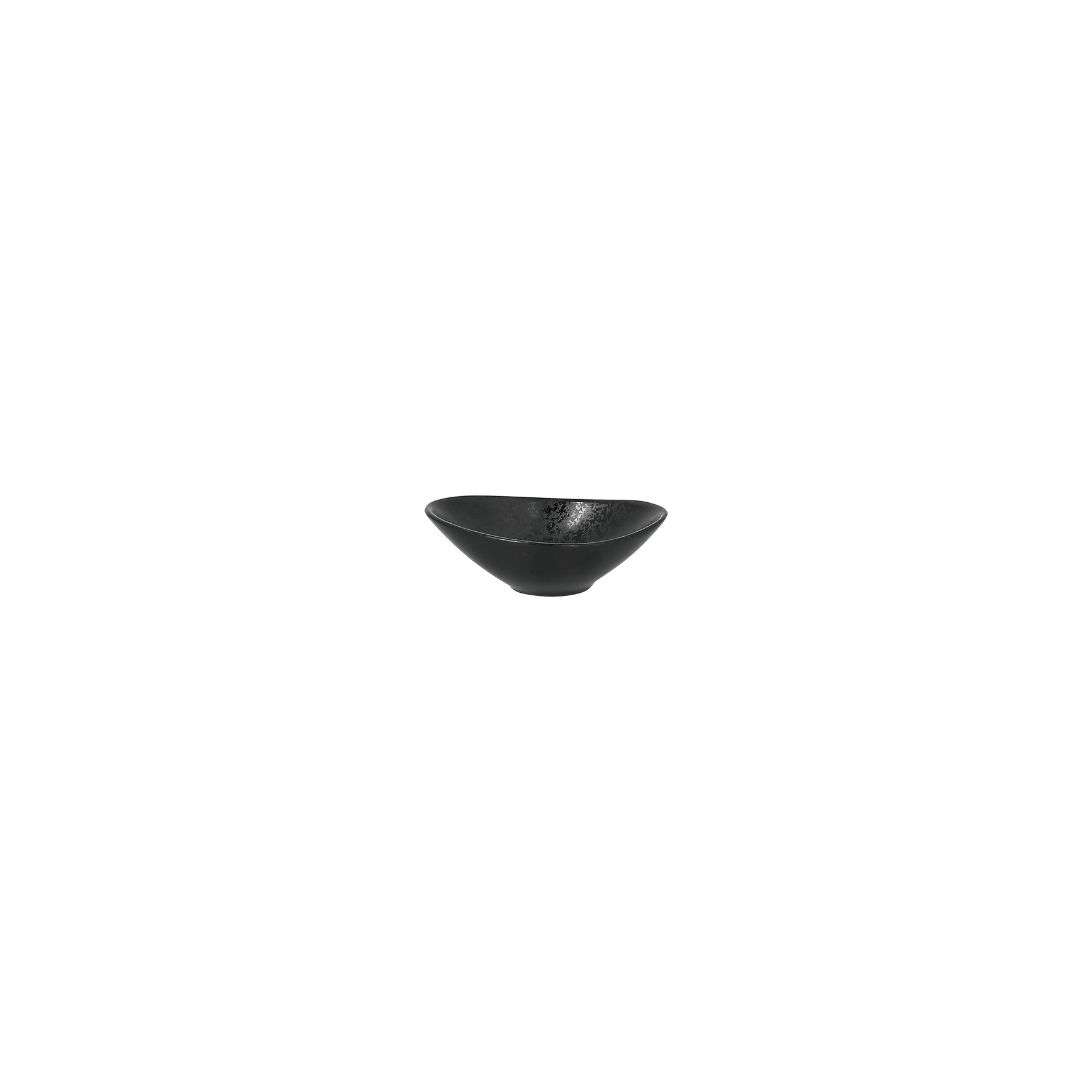 Schale shaped 100 x 75 mm / 0,06 l schwarz