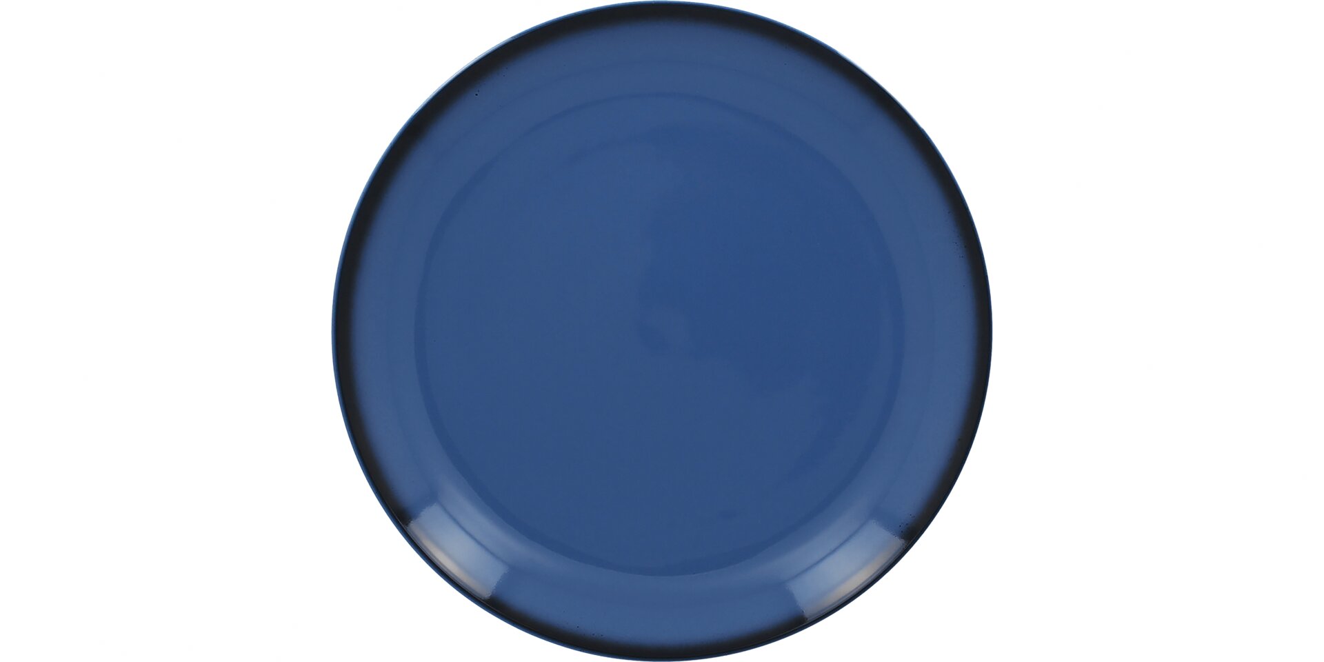Coupteller flach 180 mm blau Lea