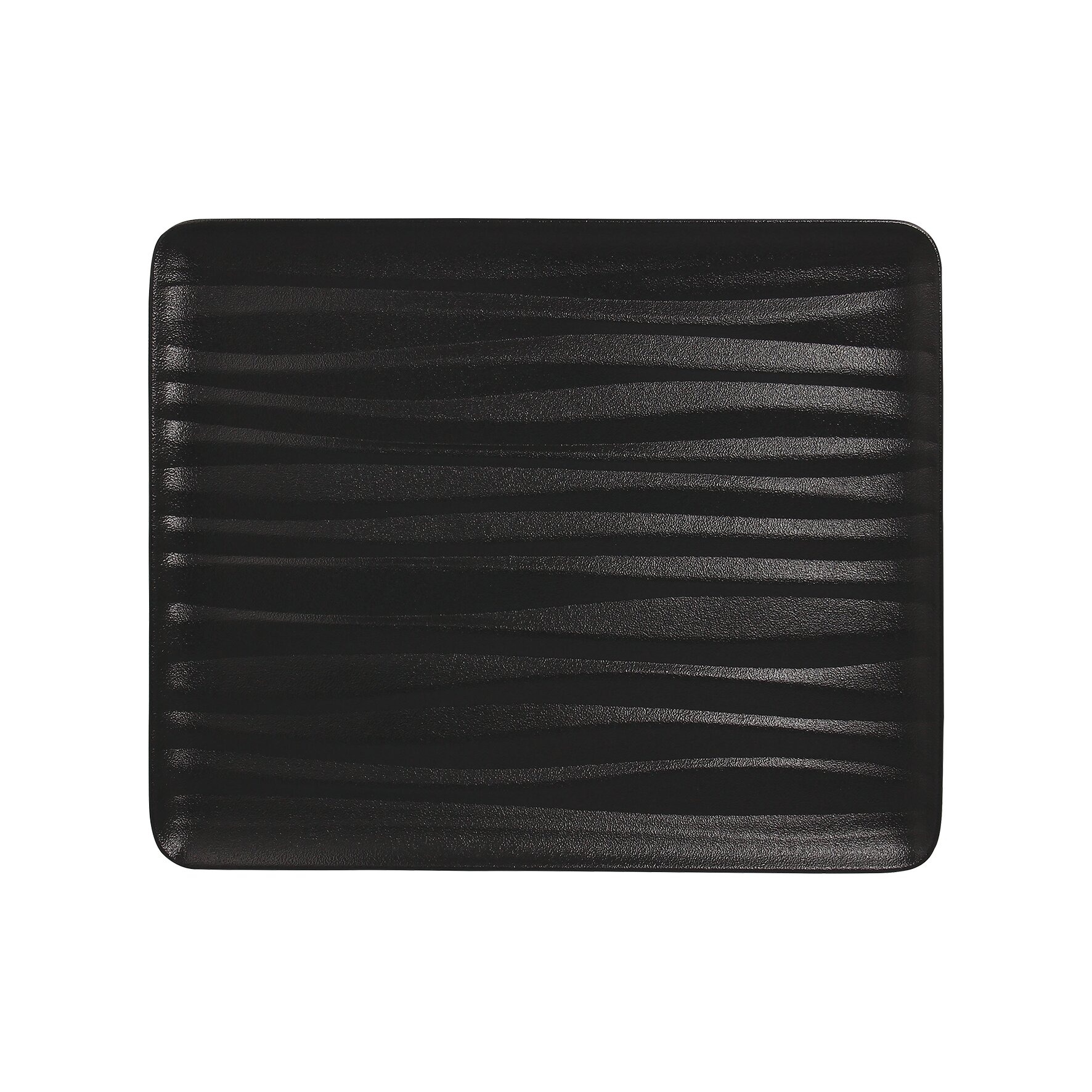 GN-Platte rechteckig mit Relief shared GN 1/2 325 x 265 mm schwarz