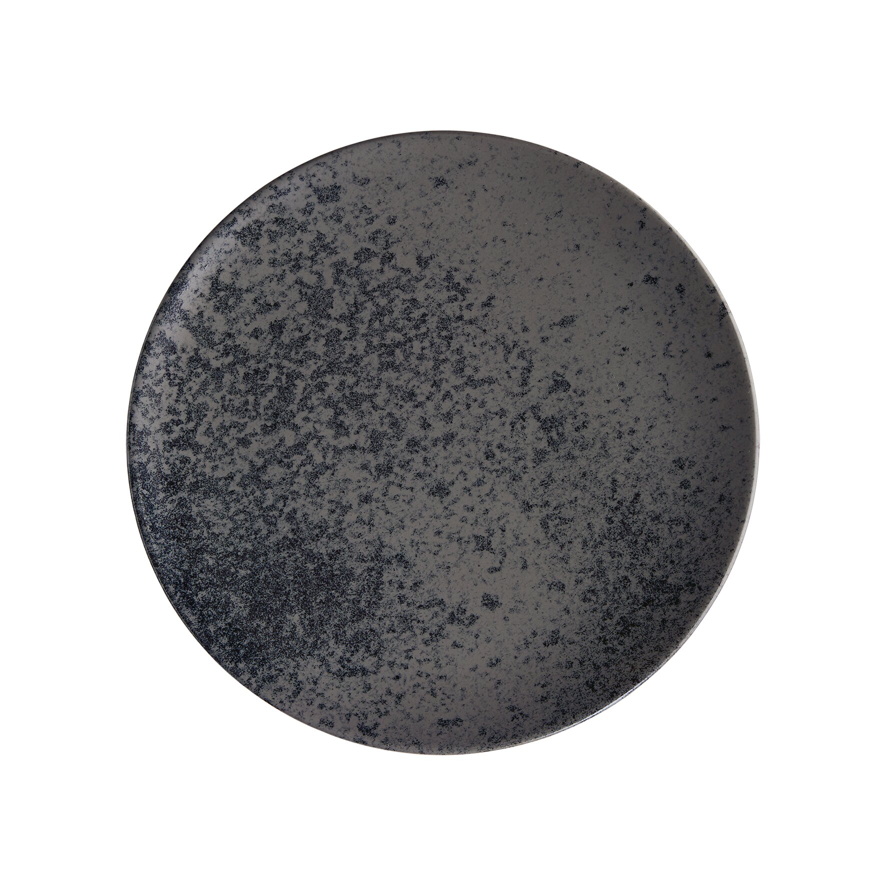 Coupteller flach rund 301 mm black