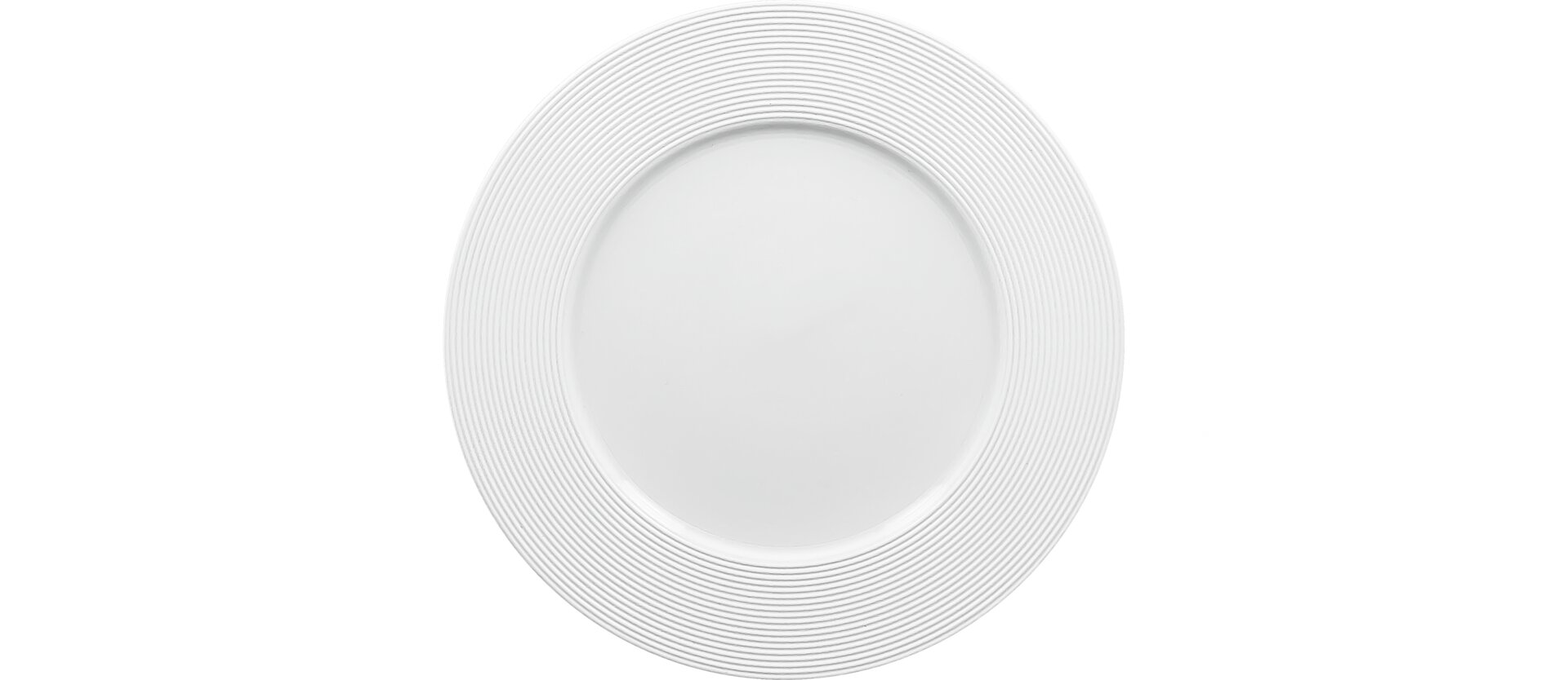 Teller flach 160 mm plain-white Evolution