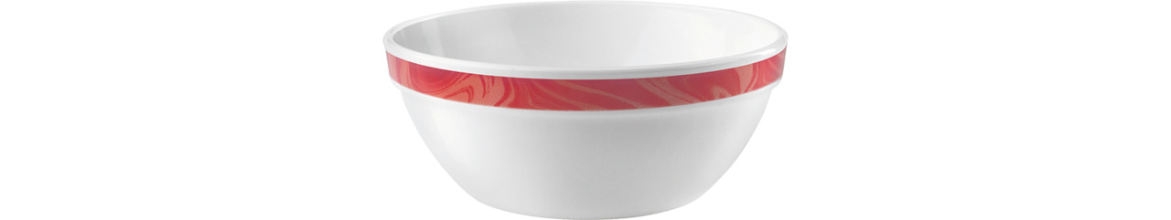 Stapelschale 120 mm / 0,32 l rot Natura Red