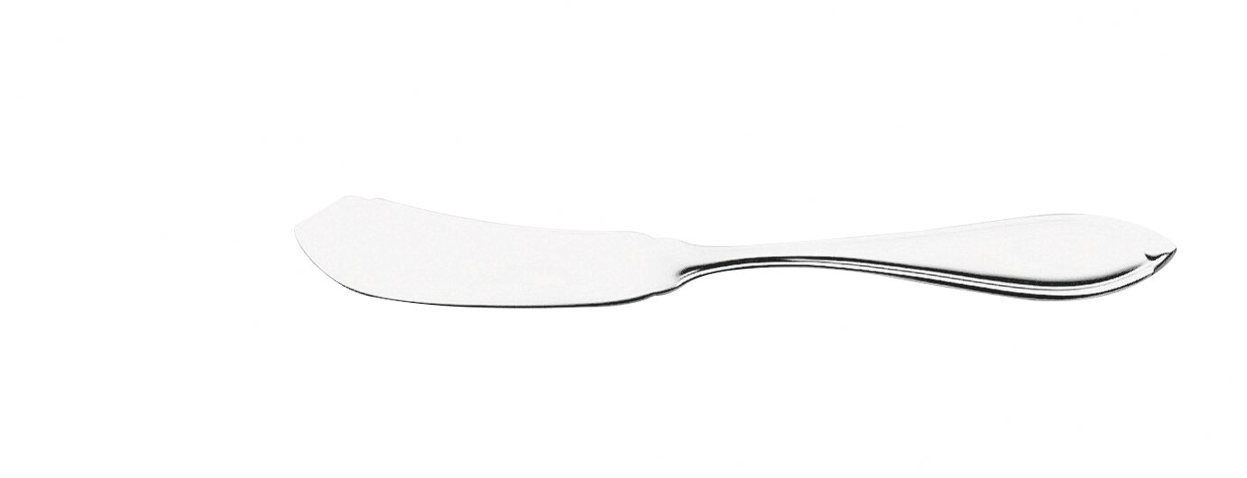 Fischmesser 208 mm versilbert Diamond