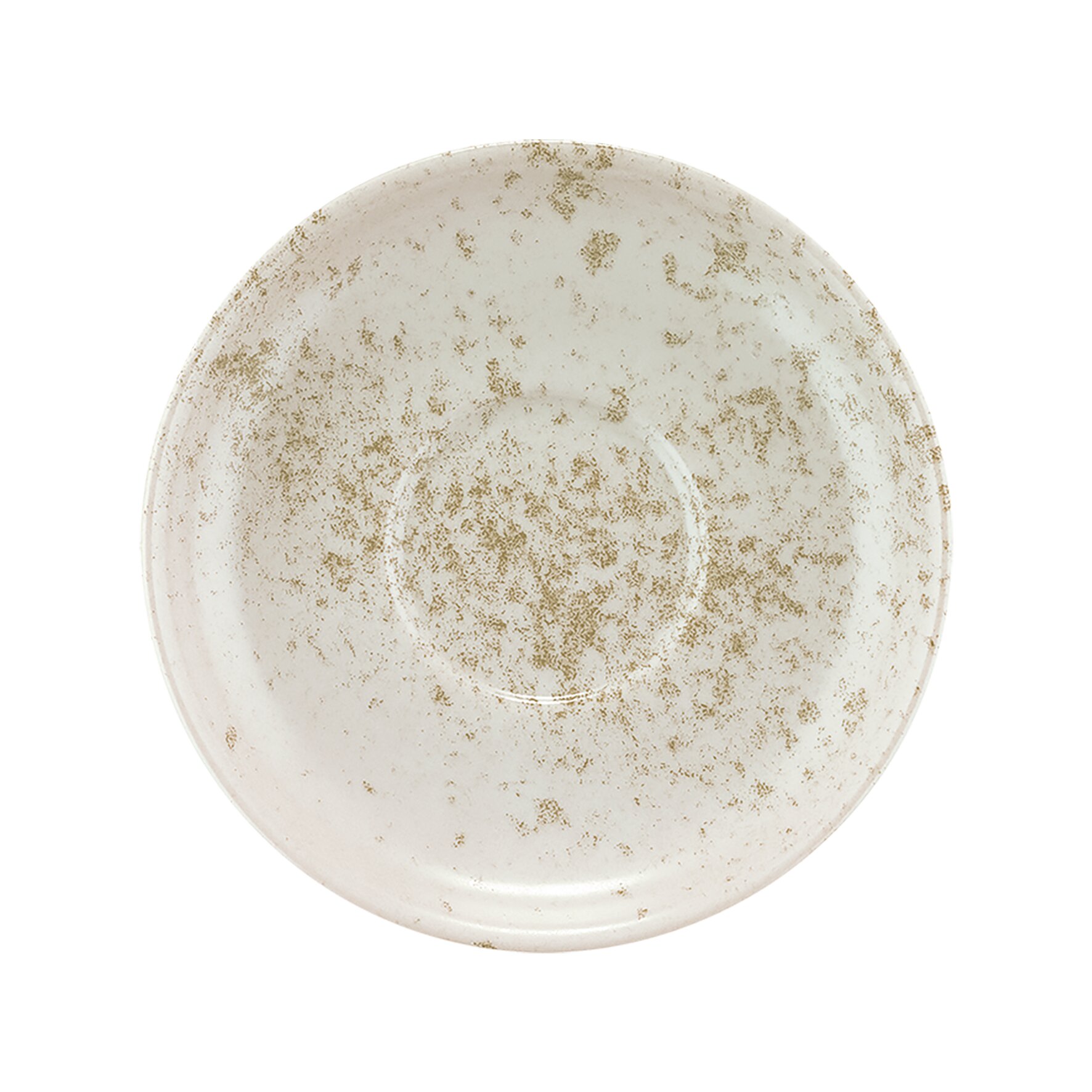 Kombi-Untertasse rund 156 mm beige