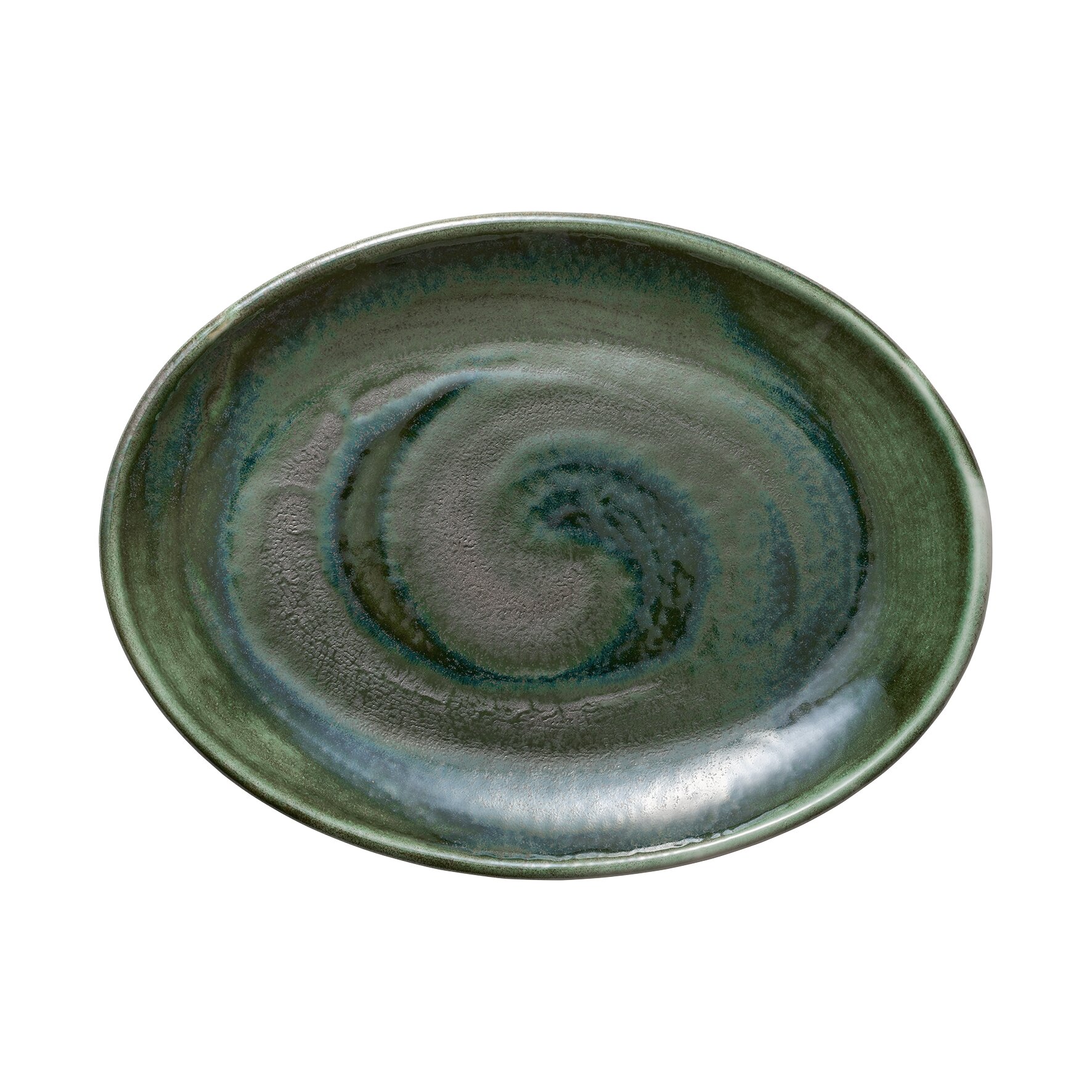 Coupplatte oval 253 x 189 mm Avocado Perfect Match