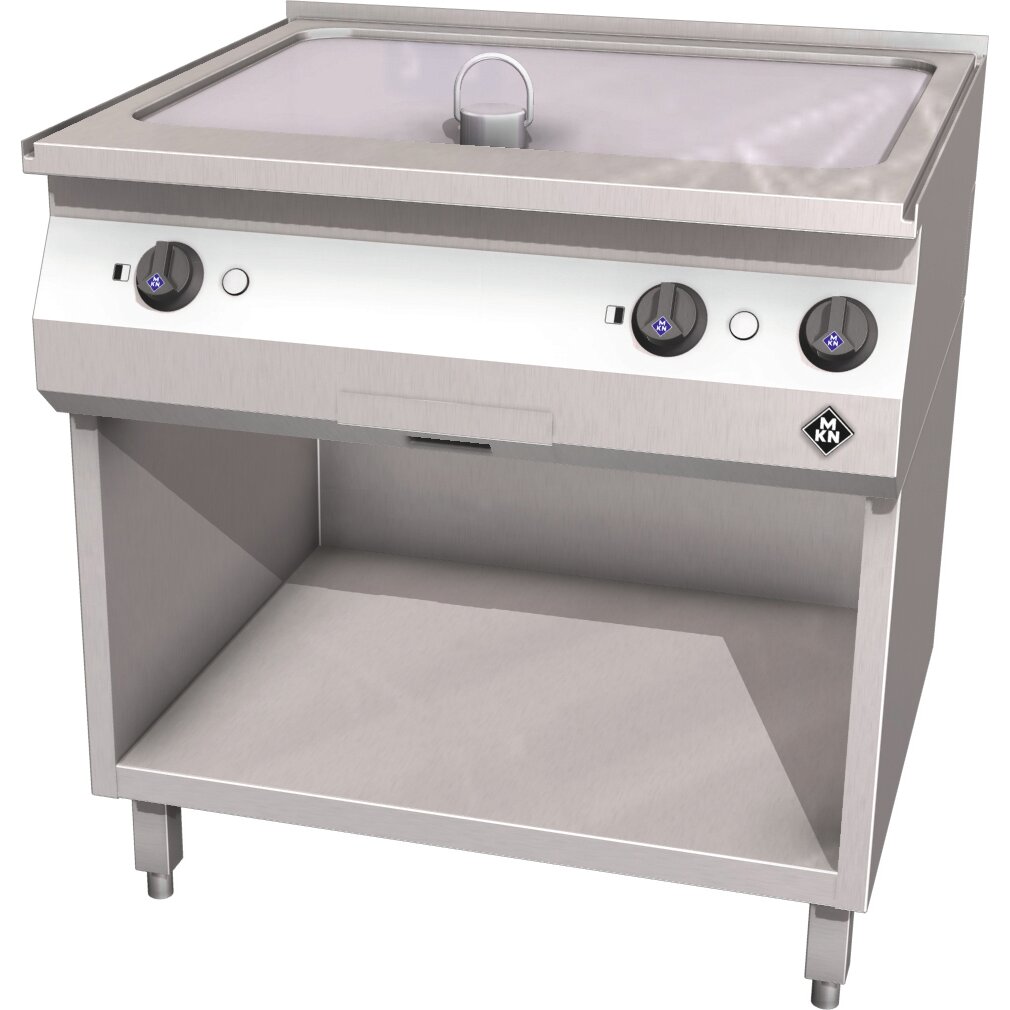 Elektro-Griddleplatte glatt PowerBlock / 2 Supra / Bratfläche 705 x 545 mm