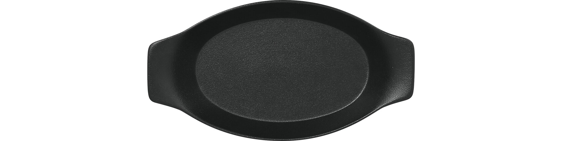 Schale oval mit Griffen 250 x 140 mm / 0,42 l volcano