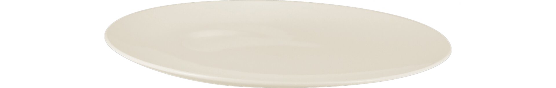Teller mit Fläche Switch 270 mm crème