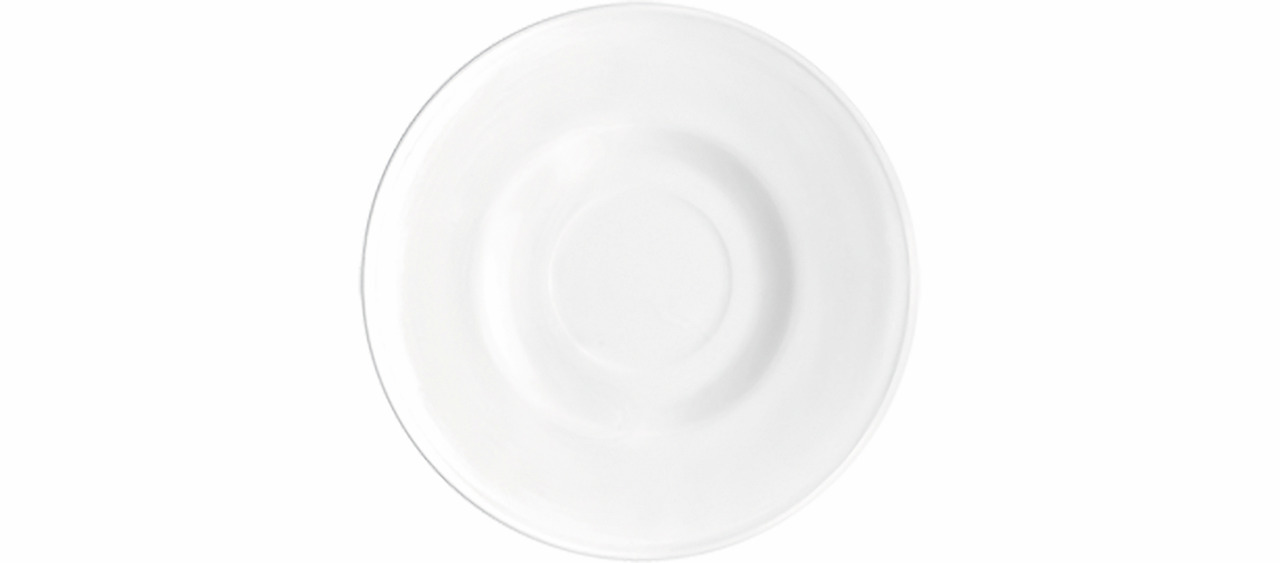 Untertasse 123 mm weiß Careware White