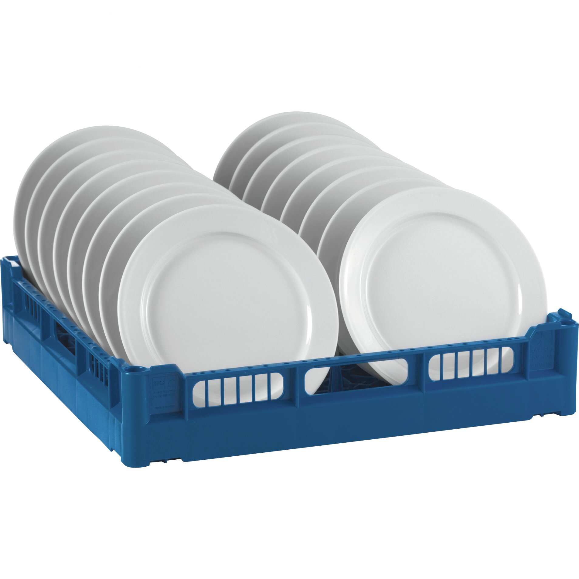 Tellerkorb Kunststoff Größe L 8 Reihen / Fingerkorb / 500 x 500 x 105 mm