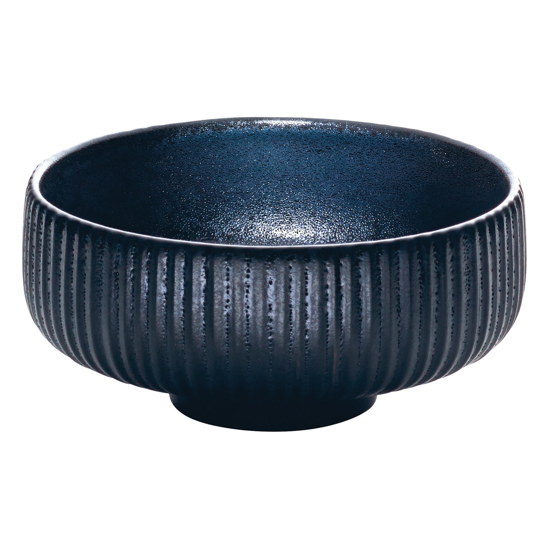 Bowl rund Relief 210 mm / 1,46 l schwarz Nara schwarz