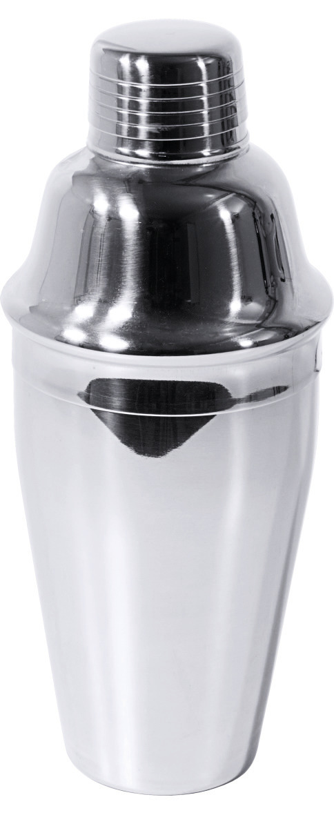 Cocktailshaker Cobbler 3-tlg. 0,50 l / 200 mm hoch hochglänzend dichtschließend