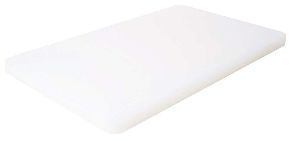 GN-Schneidbrett HACCP GN 1/1 530 x 325 x 25 mm mit Füßchen / weiß