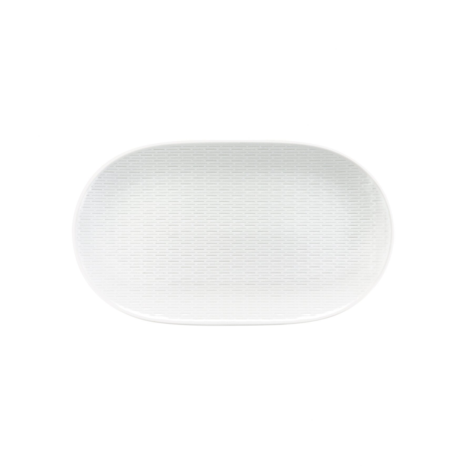 Coupplatte oval 325 x 188 mm / Relief