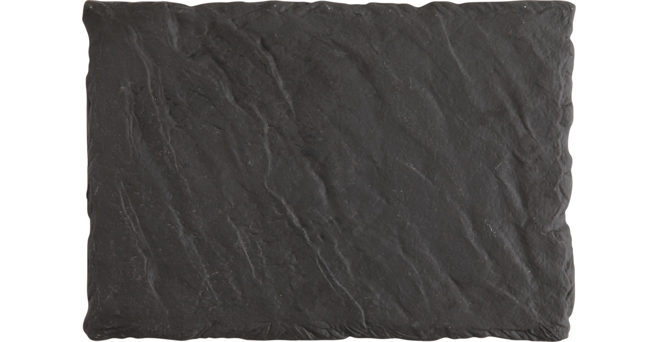 Tray rechteckig 300 x 207 mm schwarz Nature Dark