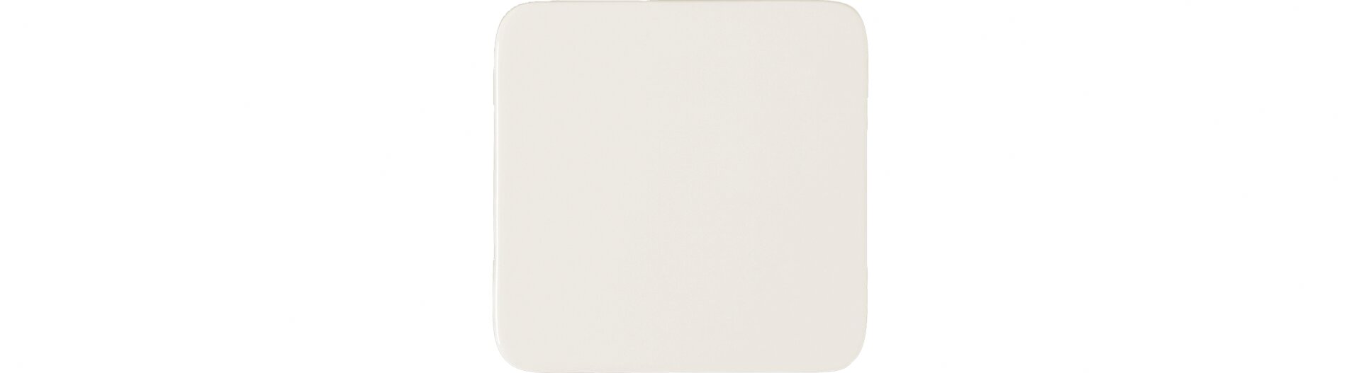 Brotplatte quadratisch 120 x 120 x 17 mm crème