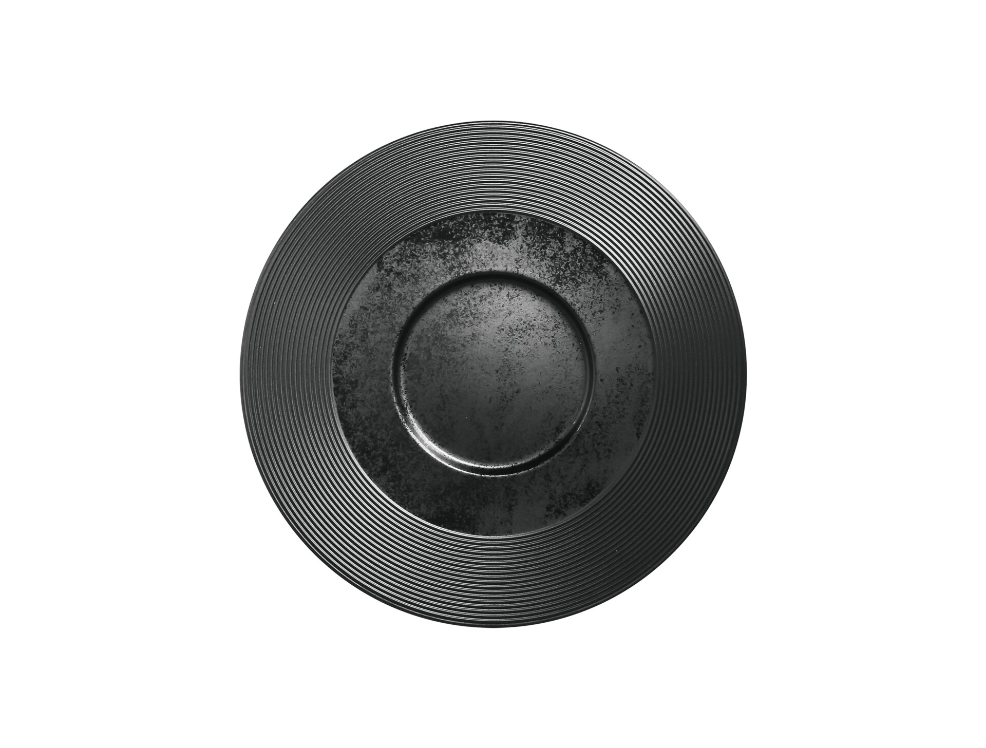 Gourmetteller flach 290 mm schwarz